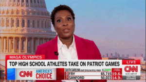 Read more about the article CNN’s Audie Cornish calls out Patriot Games as ‘overwhelmingly White’