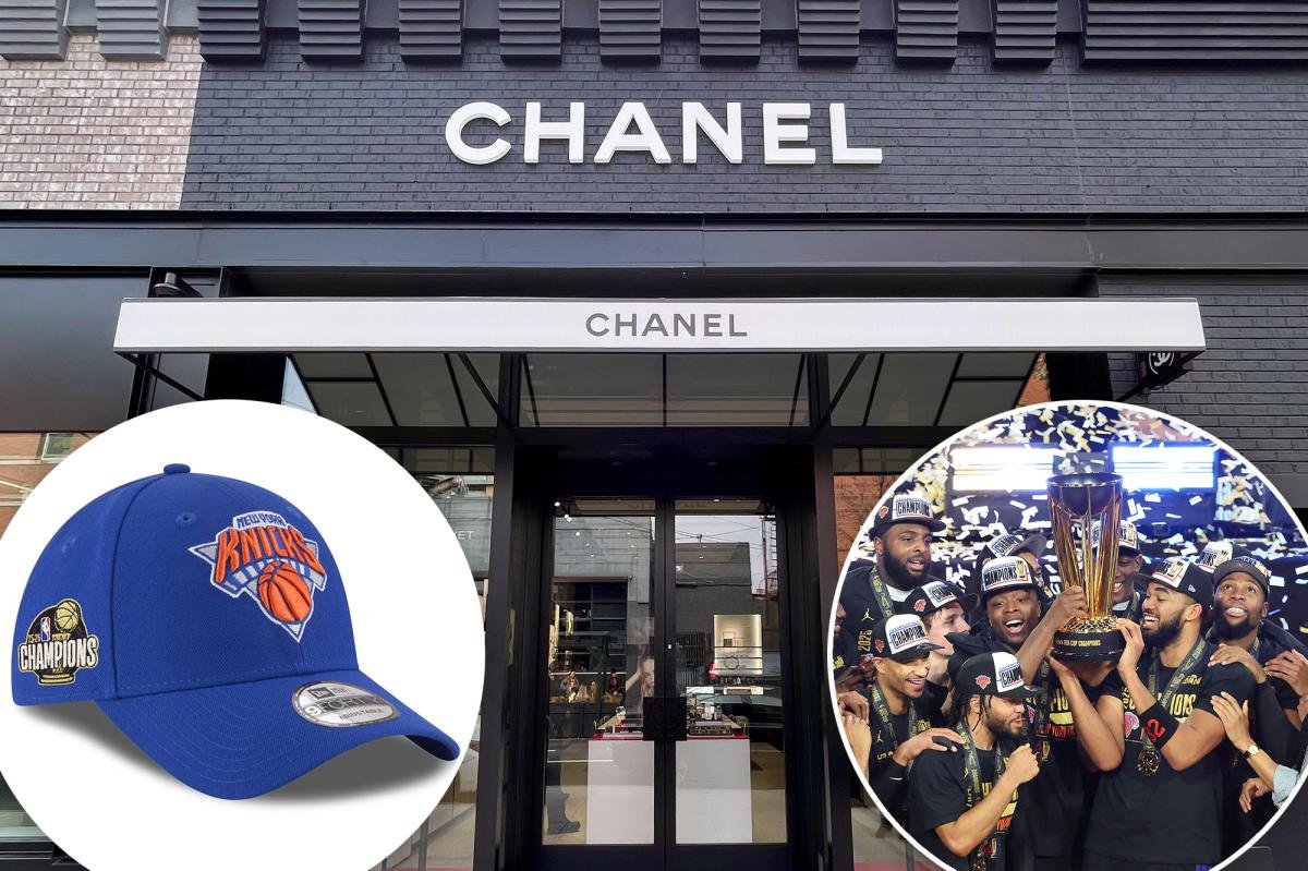 Read more about the article Knicks baseball hats top Chanel as most coveted accessory in the world among luxury shoppers selling for $400 on resale sites