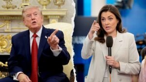 Read more about the article CNN defends reporter Kristen Holmes after White House personal attacks