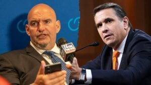 Read more about the article Fetterman says he won’t vote for Todd Blanche as attorney general