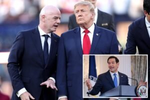 Read more about the article Under-fire FIFA boss Gianni Infantino begs Trump White House to save his job, set for talks with Marco Rubio: sources