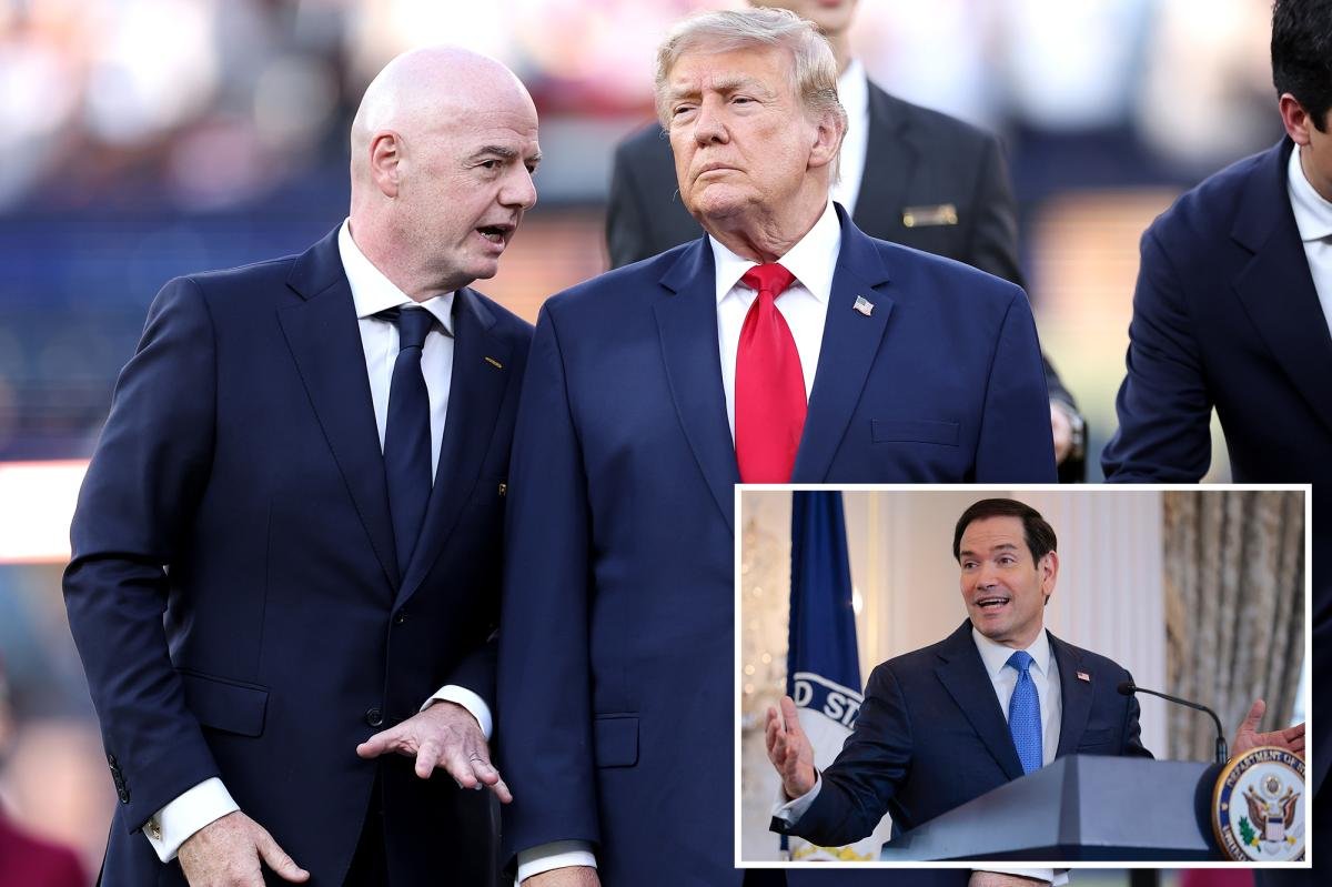 You are currently viewing Under-fire FIFA boss Gianni Infantino begs Trump White House to save his job, set for talks with Marco Rubio: sources