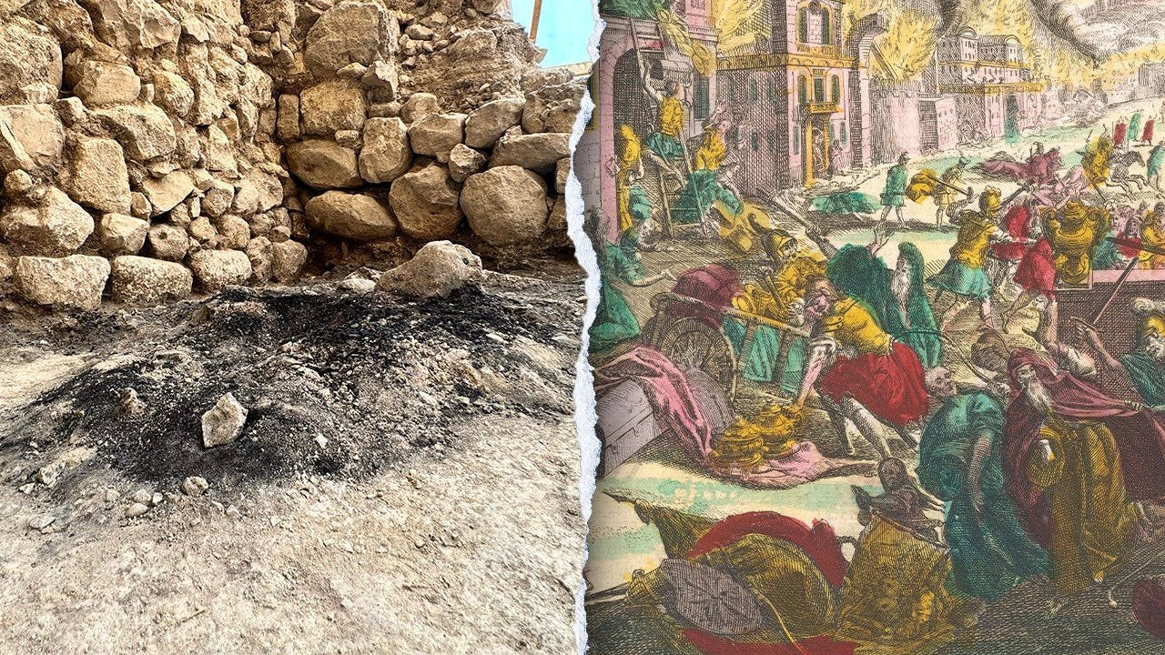 You are currently viewing Solomon’s Temple charred wooden beams are found in City of David ruins