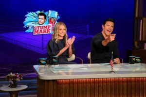 Read more about the article Where is Kelly Ripa? ‘Live with Kelly and Mark’ Announcer Déjà Vu Co-Hosts with Mark Consuelos