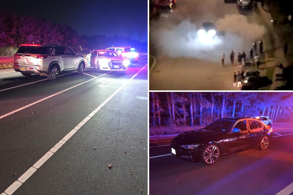 You are currently viewing LI cops chase hooligans town to town to nix wild street takeovers before finally busting 15
