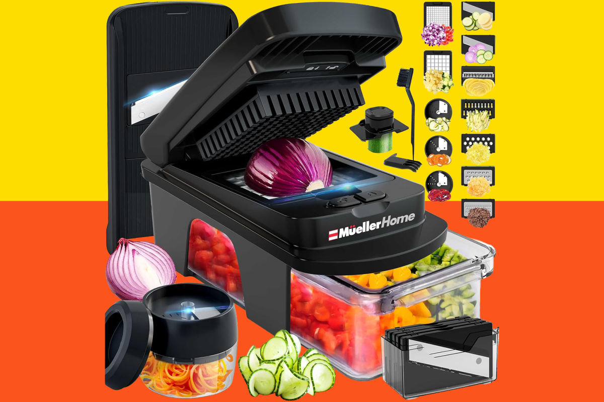 You are currently viewing Kitchen goals: This 12-blade veggie chopper is over 40% off on Amazon right now