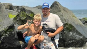 Read more about the article Megalodon tooth discovered on Jersey Shore beach by man and son in Sea Isle City