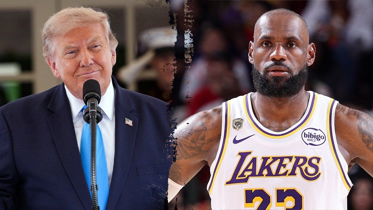 You are currently viewing Trump’s remarks on recruiting LeBron James to women’s basketball resurface amid WNBA trans athlete debate