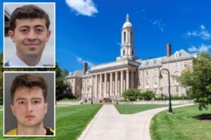 Read more about the article 13 Penn State frat bros busted in cocaine trafficking ringâincluding Long Island student at ‘top of the food chain’