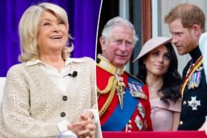 Read more about the article Martha Stewart claims Meghan Markle was gossiping about private King Charles reunion at California dinner party