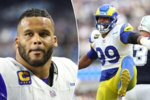 Read more about the article Aaron Donald officially works out for Rams — again, Sean McVay shares ‘behind the scenes’