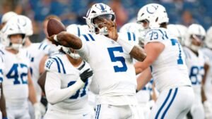 Read more about the article Anthony Richardson’s turnovers in preseason opener raise more questions about his Colts future