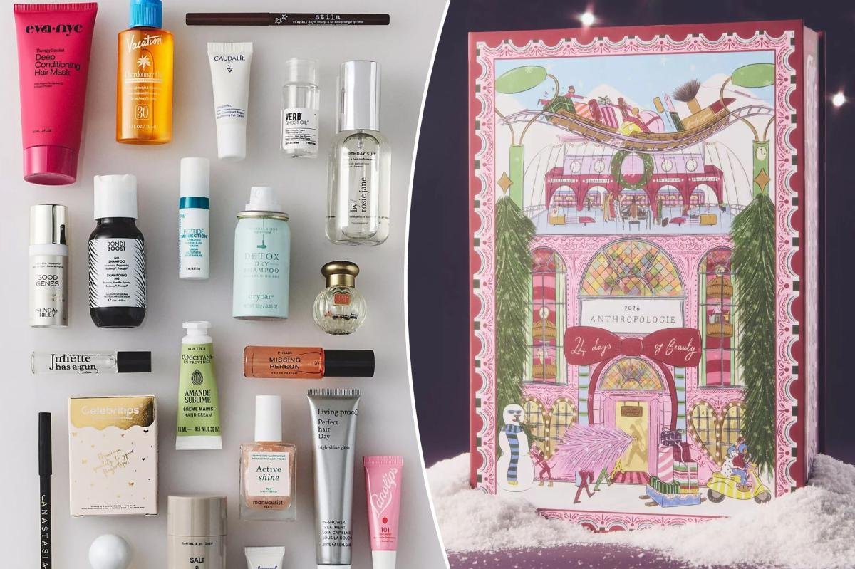 Read more about the article Anthropologie’s beauty Advent calendar has over $300 worth of products for just $98 â grab yours before theyâre gone
