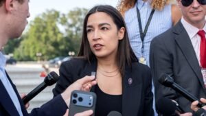Read more about the article AOC faces progressive backlash for laughing off ‘Woke 1’ era rhetoric