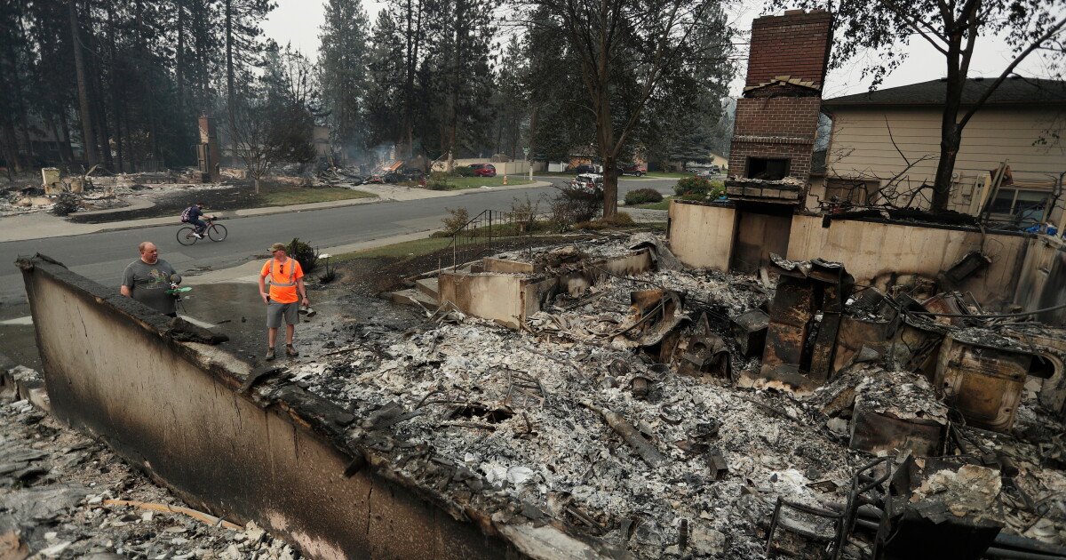 You are currently viewing Photos: Wildfires in Spokane lead to thousands of evacuations