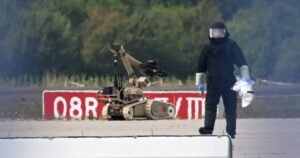 Read more about the article Drone with explosives found at German airport, official sees ‘new quality’ of threat