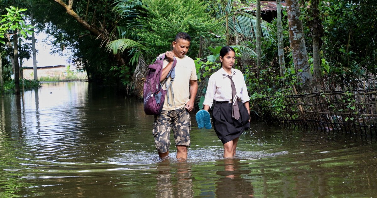 Read more about the article Flood death toll in India’s Assam reaches 100 as thousands lose their homes