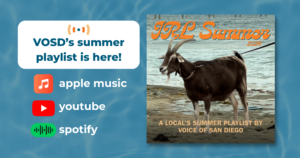 Read more about the article ‘IRL Summer’ Is Here. Check out Voice of San Diego’s Playlist of Local Artists