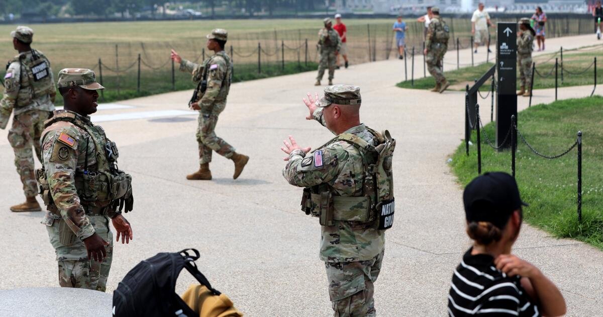You are currently viewing Guard deployment to D.C. into 2029 will cost roughly $1.4B, estimate shows