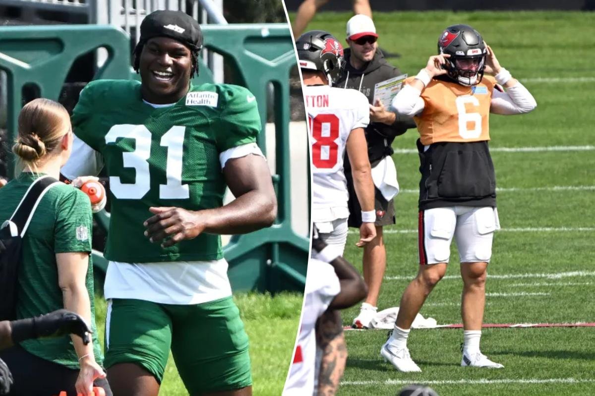 You are currently viewing David Bailey has would-be sack of Baker Mayfield as Jets rookie continues outstanding camp