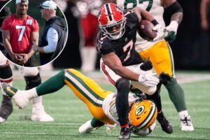 Read more about the article Bijan Robinson gets $75 million Falcons extension to end contract drama
