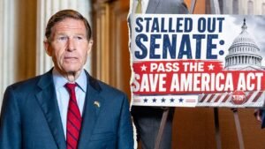 Read more about the article Trump demands Thune eliminate the filibuster to pass the SAVE Act