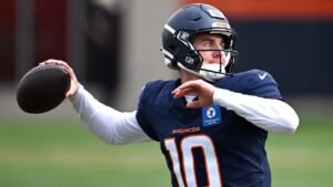 Read more about the article Broncos QB Bo Nix gets in a fight at practice, handles it like an ultimate football guy