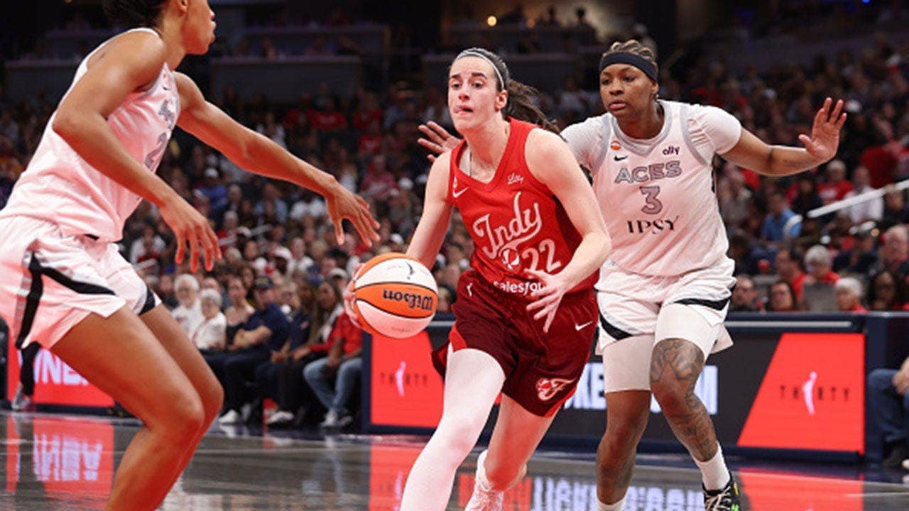 You are currently viewing Aces star targets heckling Fever fans in Indy before Chelsea Gray stuns Caitlin Clark in OT thriller