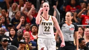 Read more about the article Caitlin Clark helps WNBA shatter another TV ratings record as Fever-Dream draws massive audience