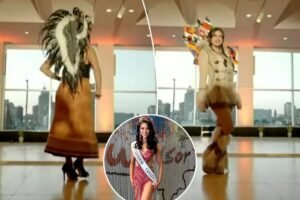 Read more about the article Miss Universe Canada contestants slammed for âcultural appropriationâ over Indigenous pageant costumes