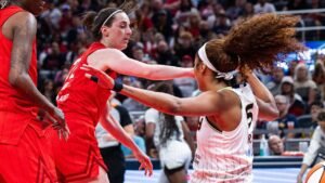 Read more about the article USA Women’s Basketball roster reveal for FIBA World Cup features awkward Caitlin Clark, Angel Reese pairing
