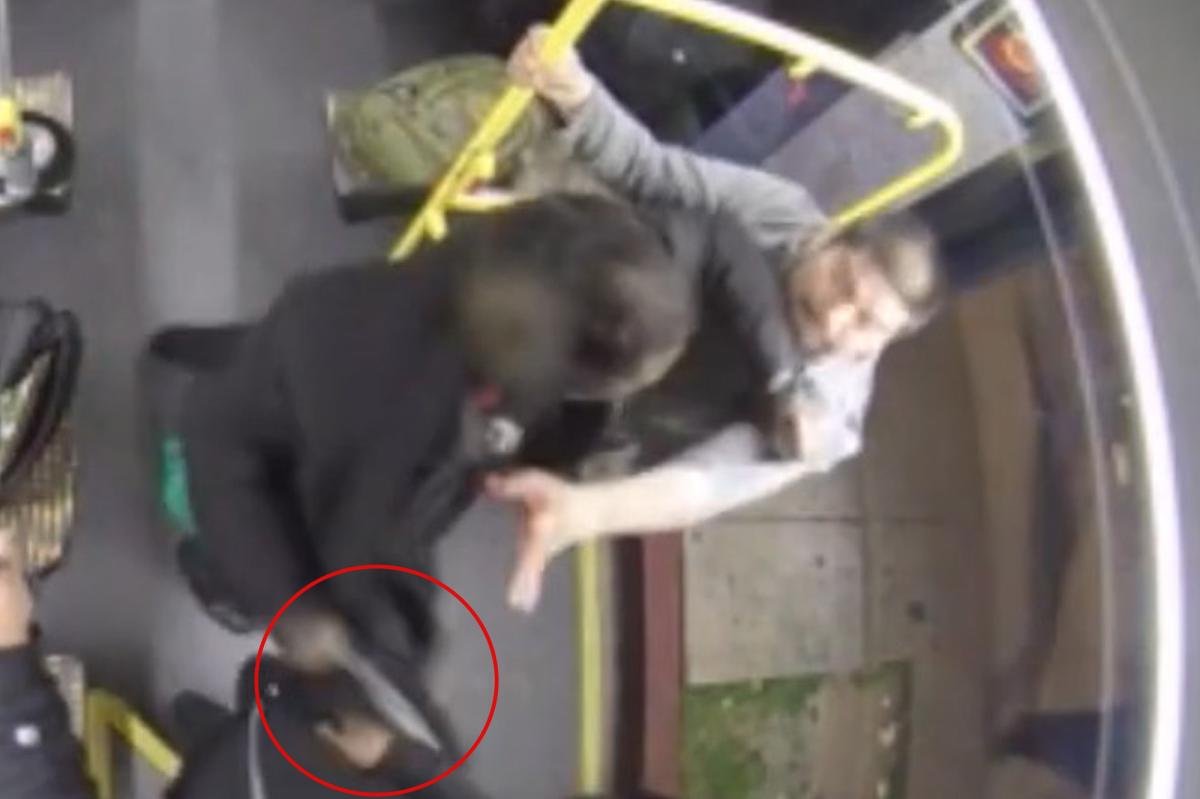 You are currently viewing Chilling new video shows racist stabber’s savage LA Metro attack before life sentence