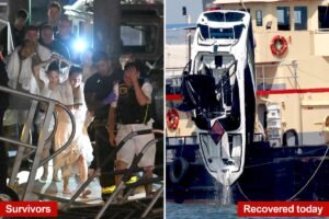 Read more about the article Tragic New York Harbor boat crash victims ID’d as mom and her 5-month-old infant â with babyâs stricken dad also on board