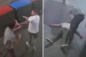 Read more about the article Violent street assault captured on surveillance as bystanders intervene: ‘Look what you’ve done!’