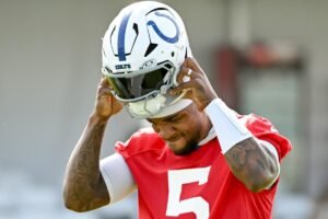 Read more about the article Anthony Richardson having a ‘roller coaster’ training camp — with incredible highs and ‘bobbled’ snap lows