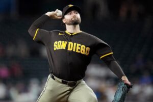 Read more about the article Casey Mize âembarrassedâ by career-worst start in Padres debut