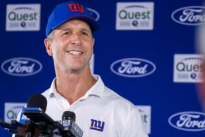 Read more about the article John Harbaugh could play Giants starters in preseason: ‘We’re a young team’