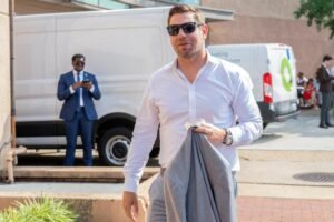 Read more about the article Eric Swalwell leveraged past relationship with Katie Miller to hide embarrassing files on honeypot Chinese spy: reportÂ 