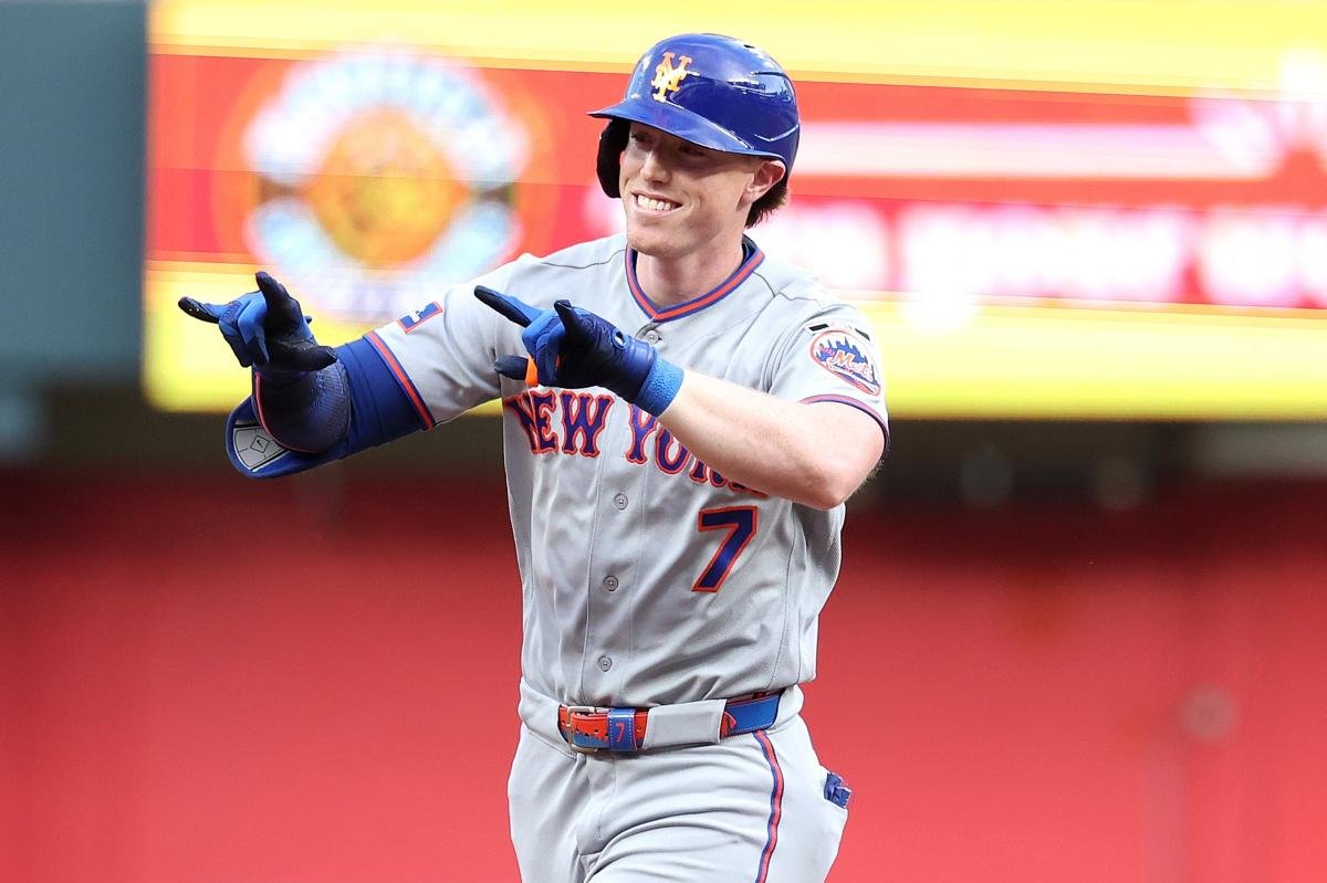 You are currently viewing Brett Baty’s first career grand slam keeps runs coming for red-hot Mets in win over Braves