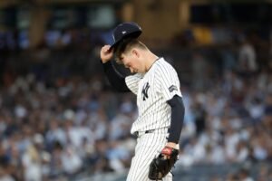 Read more about the article Will Warren lets emotions gets the best of him in rocky Yankees start