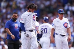 Read more about the article Dansby Swanson placed on IL in Cubs injury nightmare
