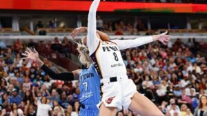 Read more about the article DiJonai Carrington declares ‘White privilege’ after ejection for smacking Sophie Cunningham in the face