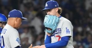 Read more about the article Cubs tee off on Justin Wrobleski as Dodgers’ losing skid stretches to four games