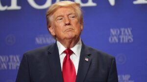 Read more about the article Trump says leakers are ‘being hunted down’ following munitions stockpile claims