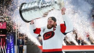 Read more about the article Everyone wants what one minor league baseball team put out as a hilarious tribute to the Carolina Hurricanes