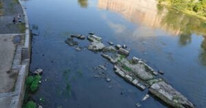 Read more about the article Nero’s Bridge emerges from Tiber River as Rome faces water crisis