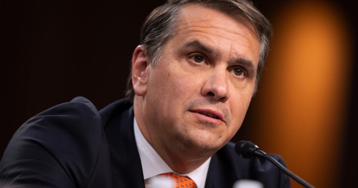 Read more about the article Todd Blanche is sworn in as attorney general after bruising confirmation fight