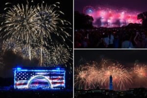 Read more about the article Trump’s 4th of July fireworks display on National Mall confirmed as largest in history