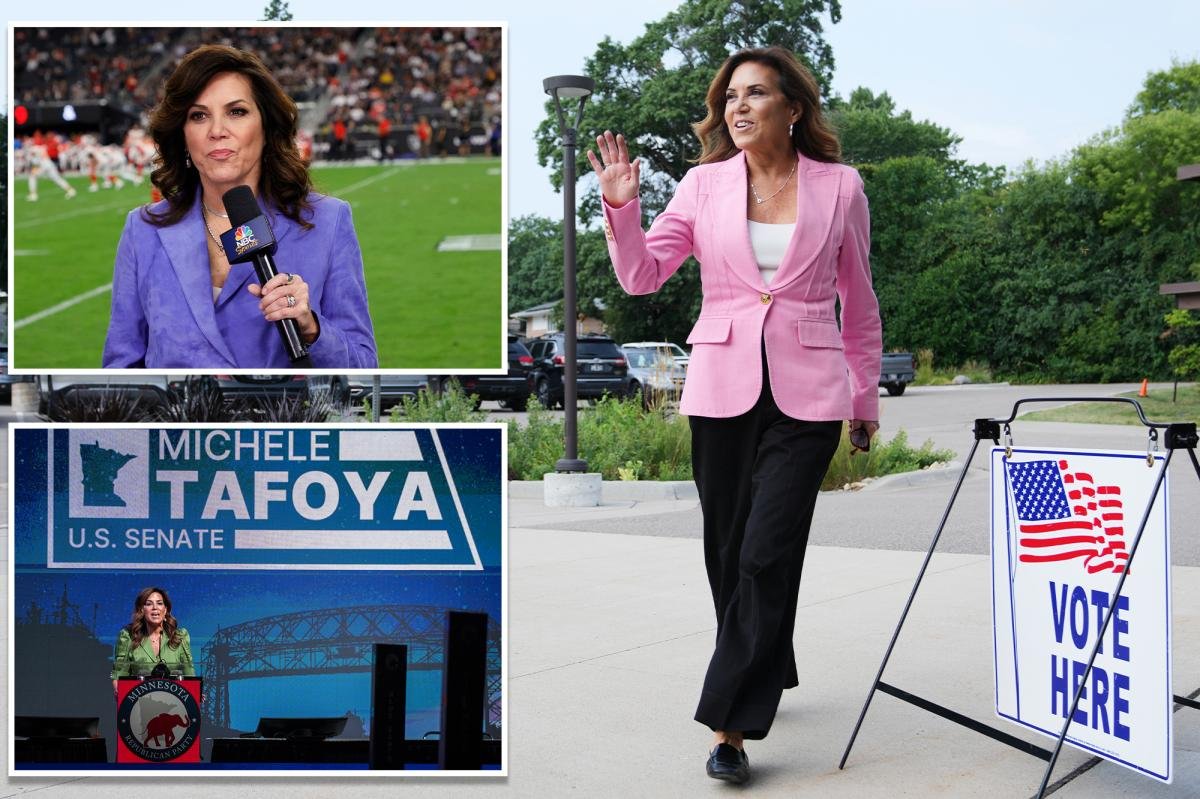 You are currently viewing Former NFL sideline reporter Michele Tafoya scores victory in Minnesota GOP Senate primaryÂ 