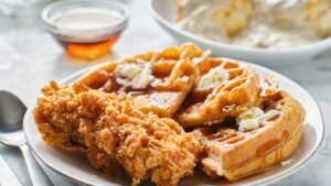 Read more about the article Chick-fil-A launches high-protein chicken and waffles breakfast sandwich